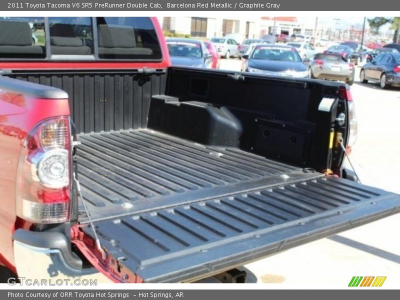 Barcelona Red Metallic / Graphite Gray 2011 Toyota Tacoma V6 SR5 PreRunner Double Cab