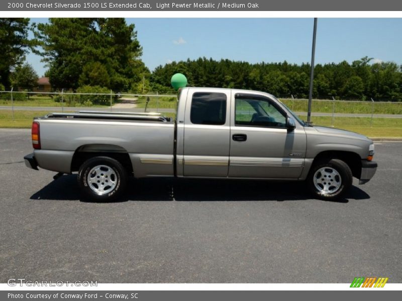  2000 Silverado 1500 LS Extended Cab Light Pewter Metallic