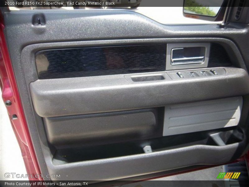Red Candy Metallic / Black 2010 Ford F150 FX2 SuperCrew