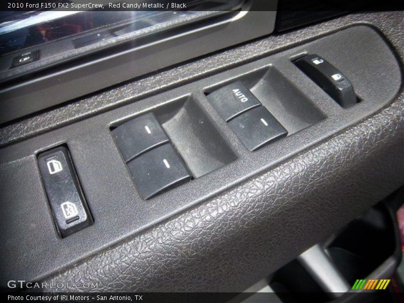 Red Candy Metallic / Black 2010 Ford F150 FX2 SuperCrew