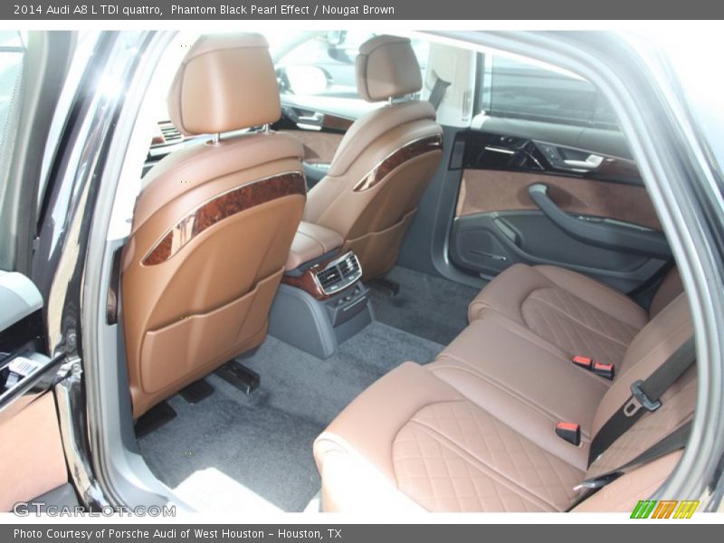 Rear Seat of 2014 A8 L TDI quattro