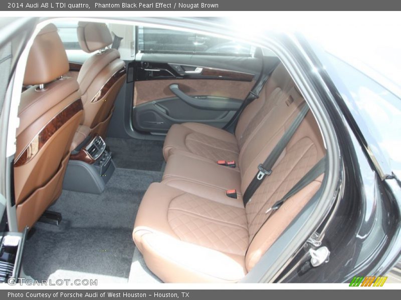 Rear Seat of 2014 A8 L TDI quattro