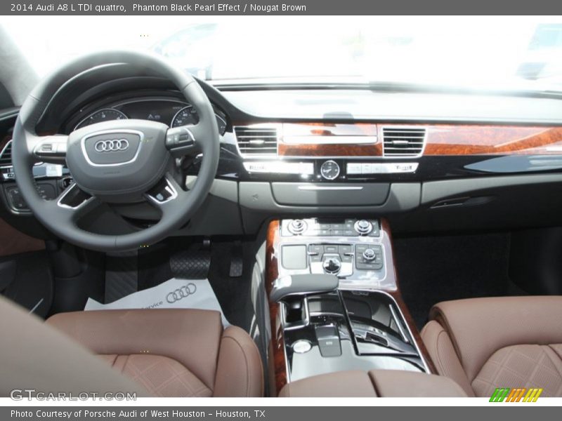 Dashboard of 2014 A8 L TDI quattro