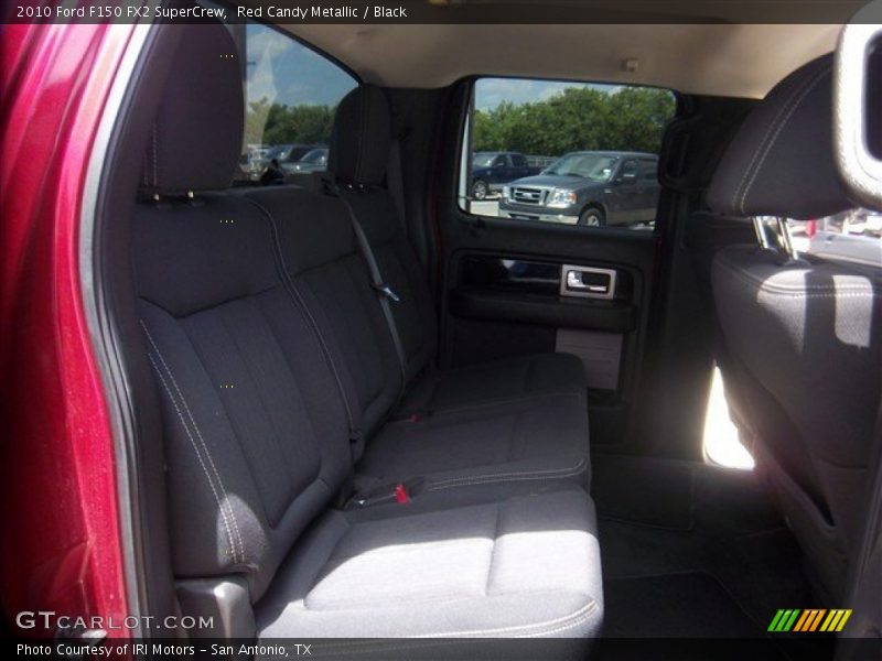 Red Candy Metallic / Black 2010 Ford F150 FX2 SuperCrew