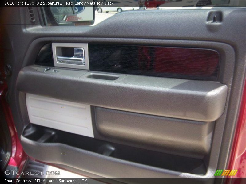 Red Candy Metallic / Black 2010 Ford F150 FX2 SuperCrew