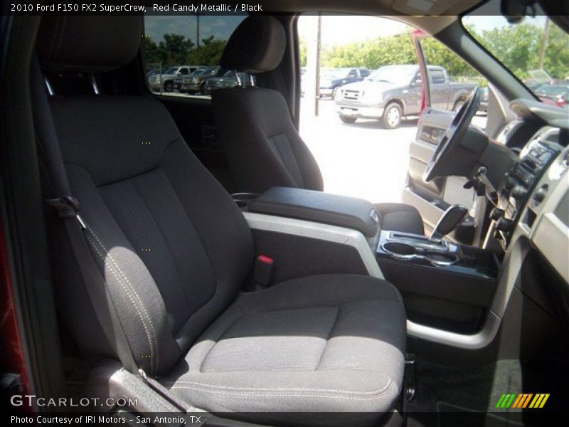 Red Candy Metallic / Black 2010 Ford F150 FX2 SuperCrew