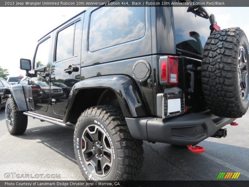 Black / Rubicon 10th Anniversary Edition Red/Black 2013 Jeep Wrangler Unlimited Rubicon 10th Anniversary Edition 4x4