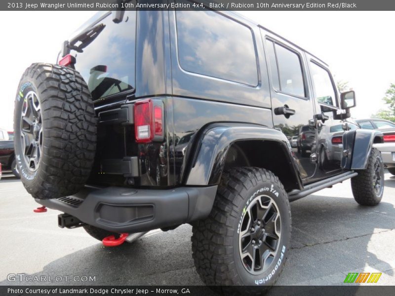 Black / Rubicon 10th Anniversary Edition Red/Black 2013 Jeep Wrangler Unlimited Rubicon 10th Anniversary Edition 4x4