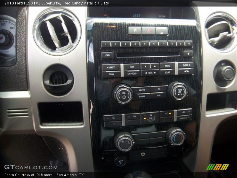 Red Candy Metallic / Black 2010 Ford F150 FX2 SuperCrew