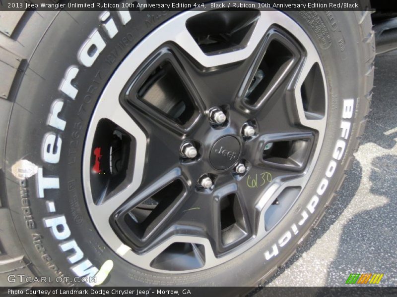 Black / Rubicon 10th Anniversary Edition Red/Black 2013 Jeep Wrangler Unlimited Rubicon 10th Anniversary Edition 4x4