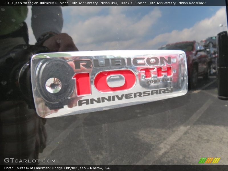 Black / Rubicon 10th Anniversary Edition Red/Black 2013 Jeep Wrangler Unlimited Rubicon 10th Anniversary Edition 4x4