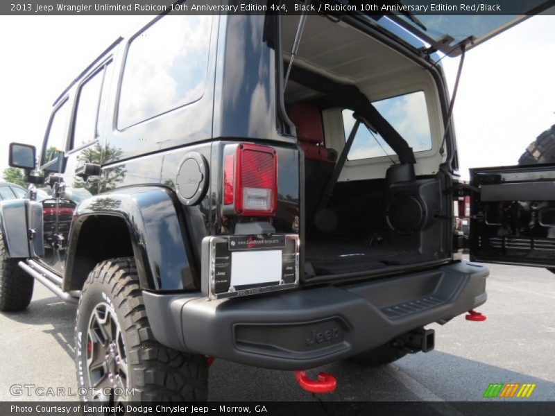 Black / Rubicon 10th Anniversary Edition Red/Black 2013 Jeep Wrangler Unlimited Rubicon 10th Anniversary Edition 4x4