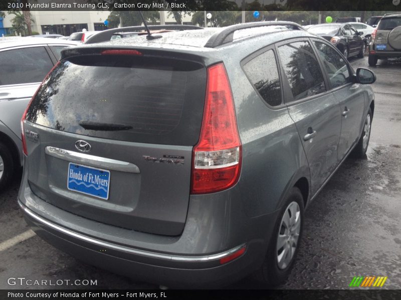 Carbon Gray Mist / Black 2010 Hyundai Elantra Touring GLS