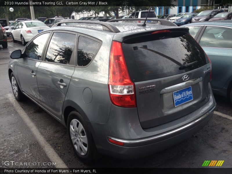 Carbon Gray Mist / Black 2010 Hyundai Elantra Touring GLS