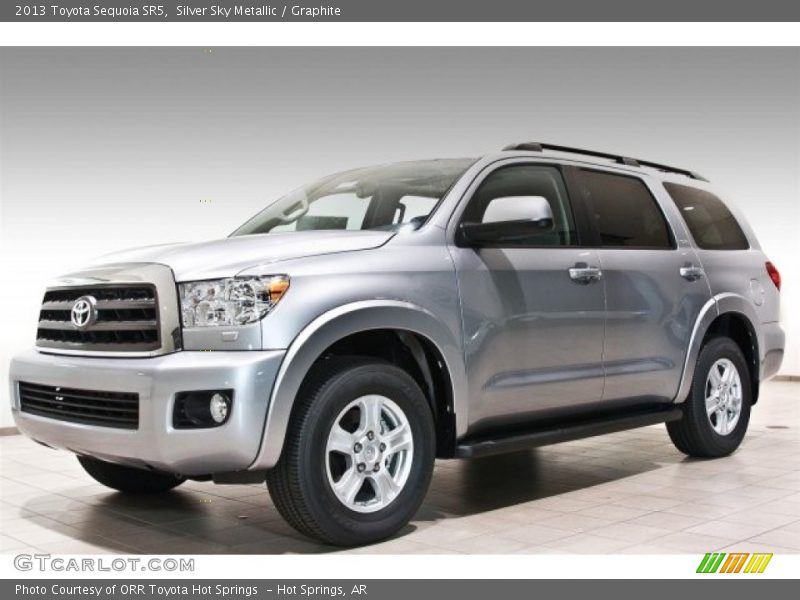Silver Sky Metallic / Graphite 2013 Toyota Sequoia SR5