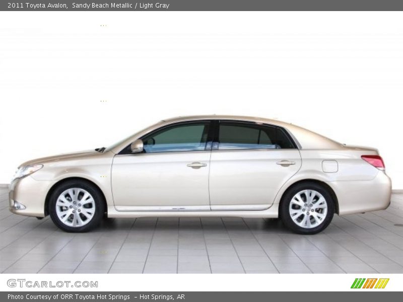Sandy Beach Metallic / Light Gray 2011 Toyota Avalon