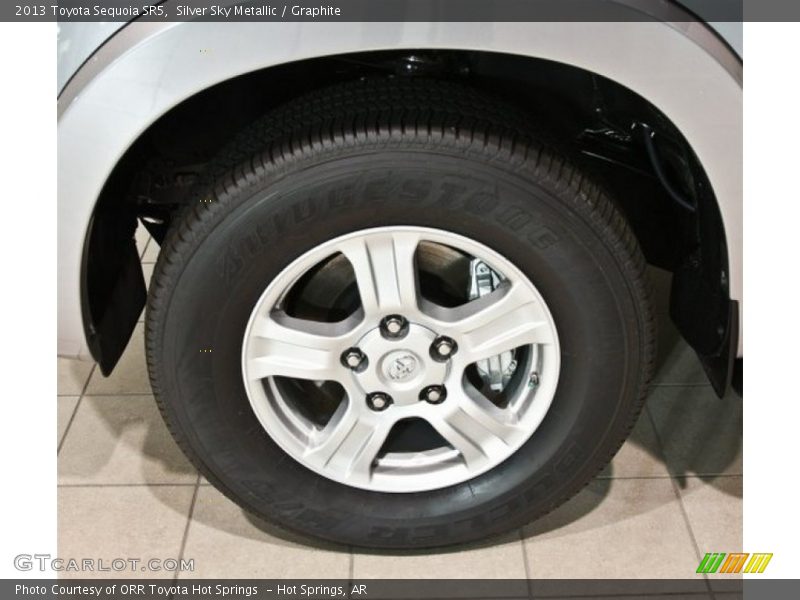 Silver Sky Metallic / Graphite 2013 Toyota Sequoia SR5