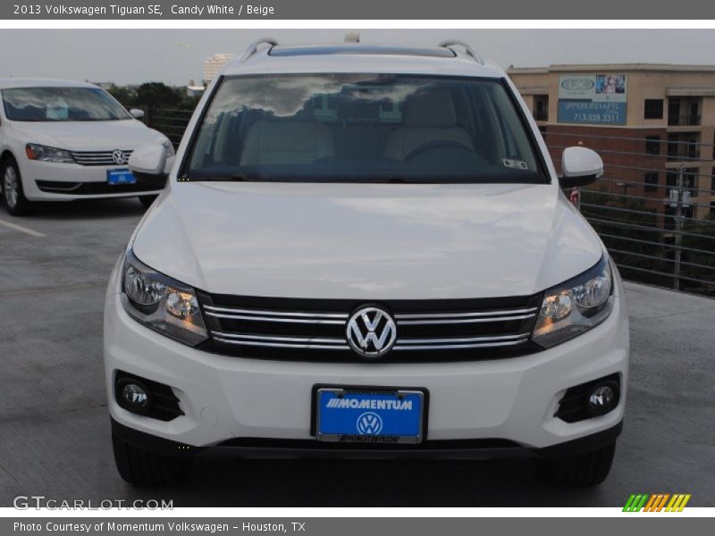 Candy White / Beige 2013 Volkswagen Tiguan SE