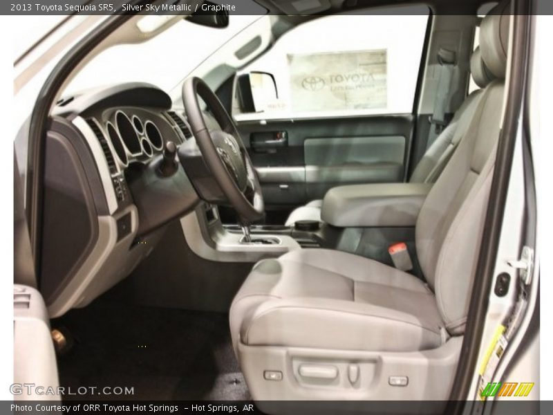 Silver Sky Metallic / Graphite 2013 Toyota Sequoia SR5