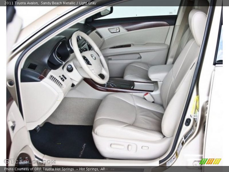 Sandy Beach Metallic / Light Gray 2011 Toyota Avalon