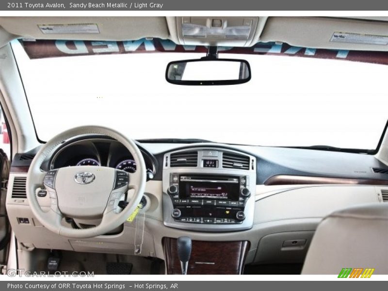 Sandy Beach Metallic / Light Gray 2011 Toyota Avalon