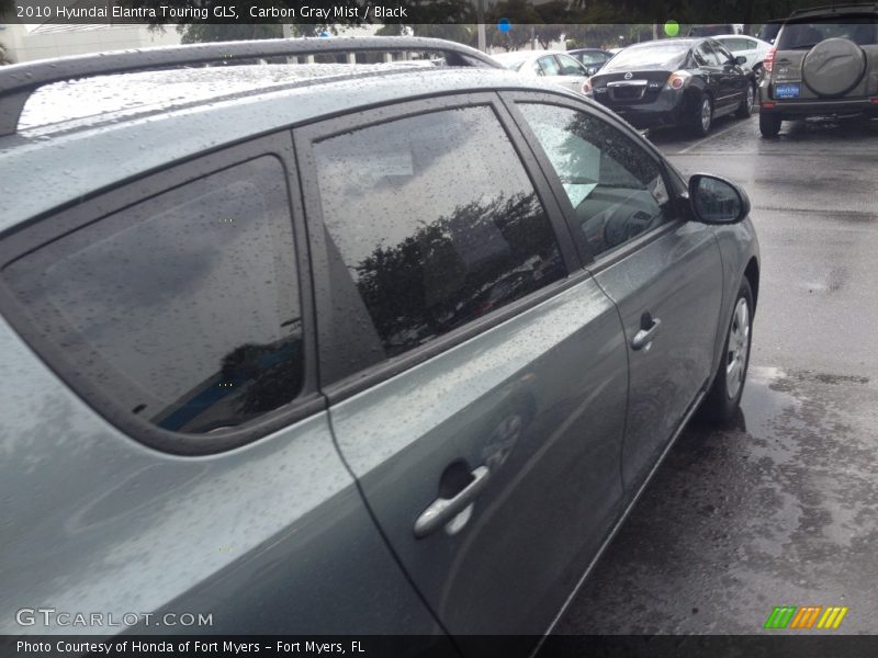 Carbon Gray Mist / Black 2010 Hyundai Elantra Touring GLS