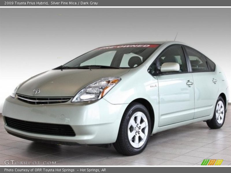 Silver Pine Mica / Dark Gray 2009 Toyota Prius Hybrid