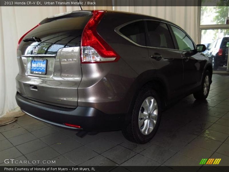 Urban Titanium Metallic / Black 2013 Honda CR-V EX