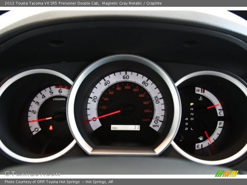 Magnetic Gray Metallic / Graphite 2013 Toyota Tacoma V6 SR5 Prerunner Double Cab