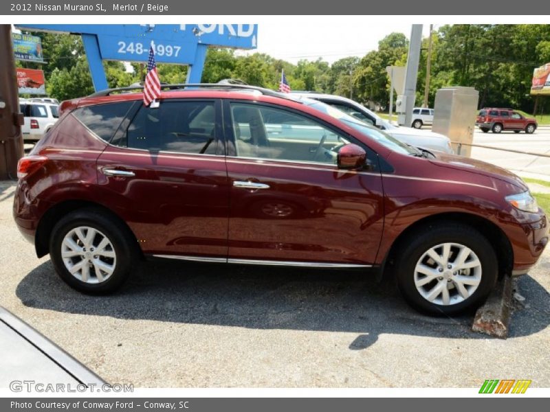 Merlot / Beige 2012 Nissan Murano SL