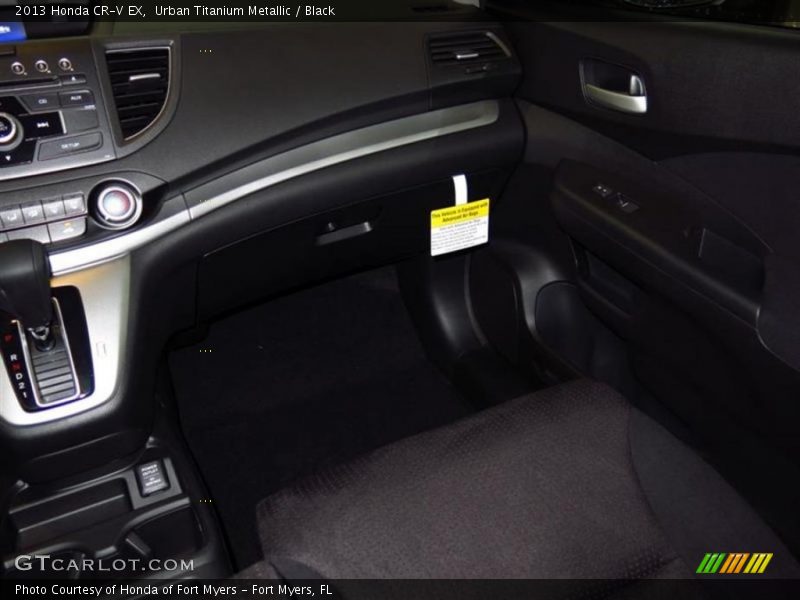 Urban Titanium Metallic / Black 2013 Honda CR-V EX