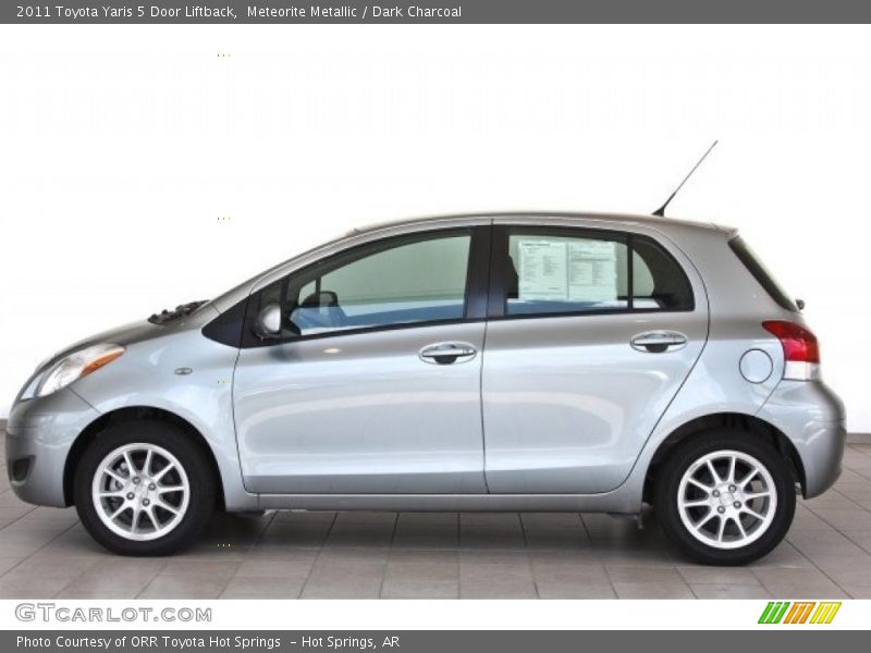 Meteorite Metallic / Dark Charcoal 2011 Toyota Yaris 5 Door Liftback