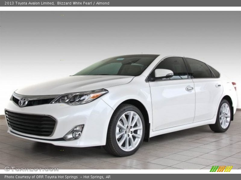 Blizzard White Pearl / Almond 2013 Toyota Avalon Limited