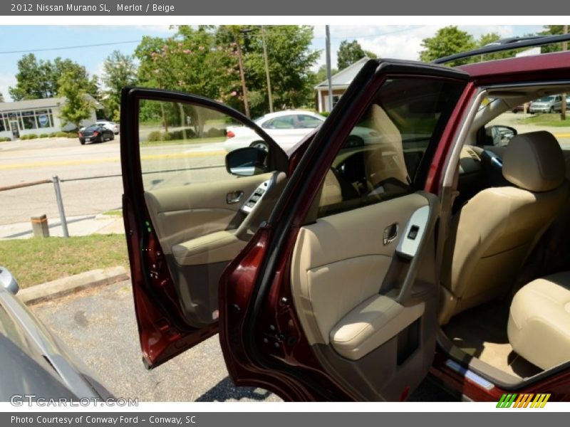 Merlot / Beige 2012 Nissan Murano SL