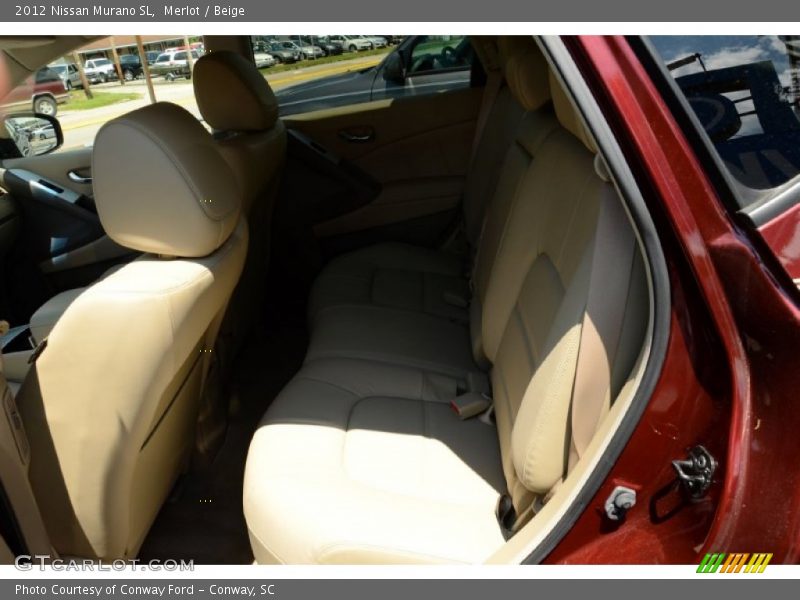 Merlot / Beige 2012 Nissan Murano SL