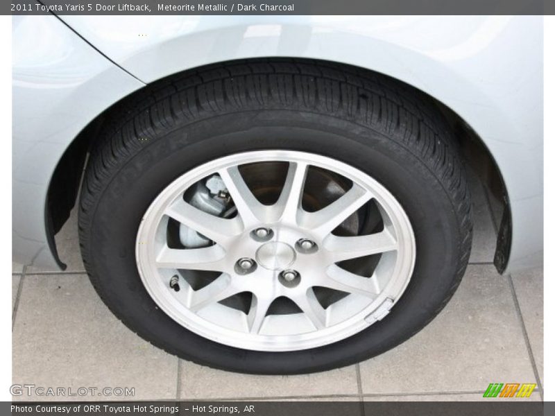 Meteorite Metallic / Dark Charcoal 2011 Toyota Yaris 5 Door Liftback