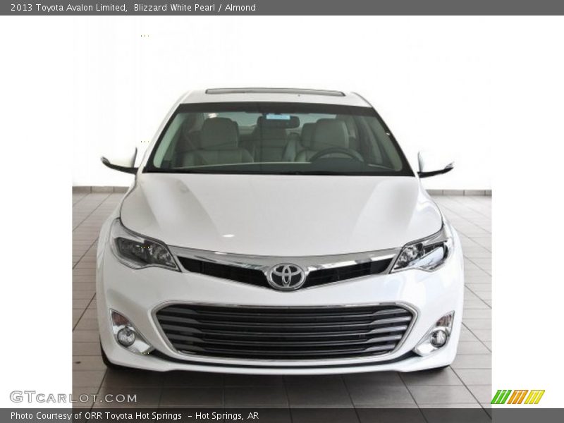 Blizzard White Pearl / Almond 2013 Toyota Avalon Limited