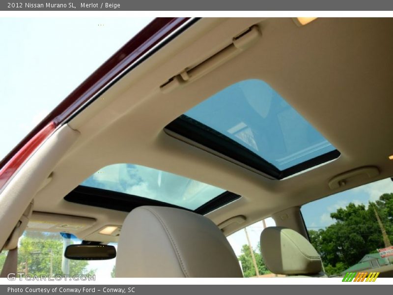 Merlot / Beige 2012 Nissan Murano SL