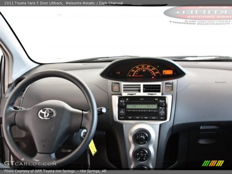 Meteorite Metallic / Dark Charcoal 2011 Toyota Yaris 5 Door Liftback