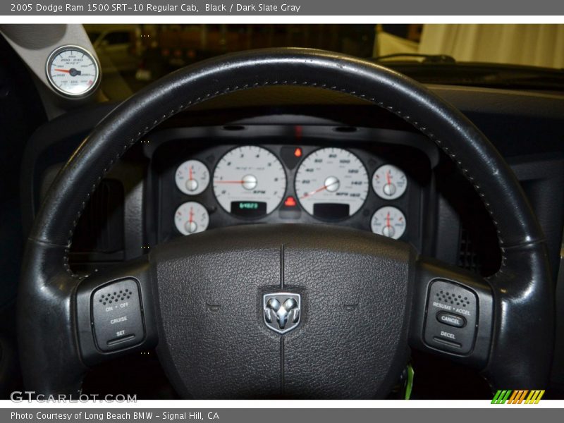 Black / Dark Slate Gray 2005 Dodge Ram 1500 SRT-10 Regular Cab