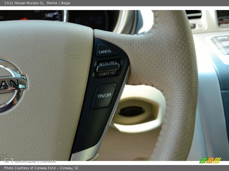 Merlot / Beige 2012 Nissan Murano SL