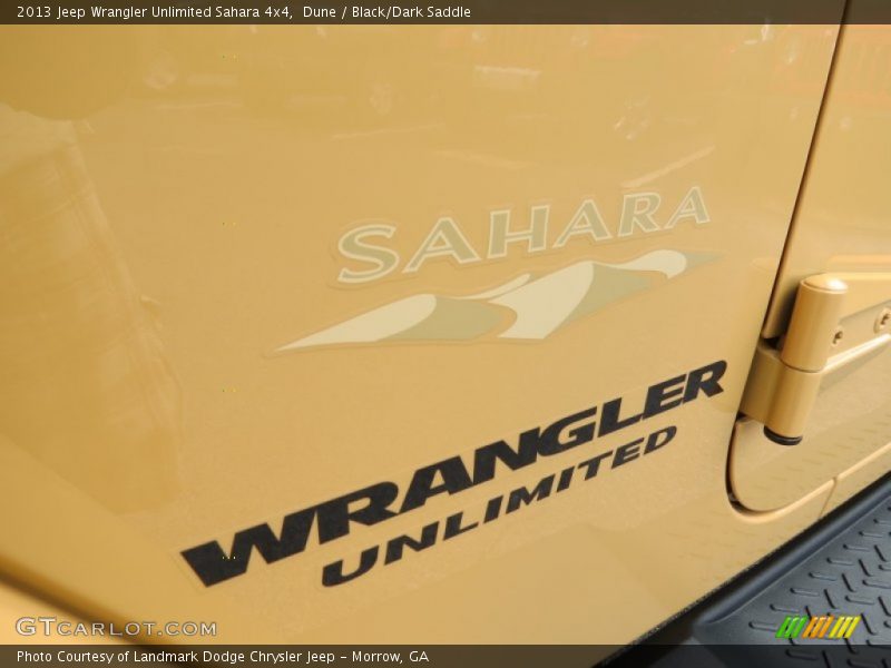 Dune / Black/Dark Saddle 2013 Jeep Wrangler Unlimited Sahara 4x4