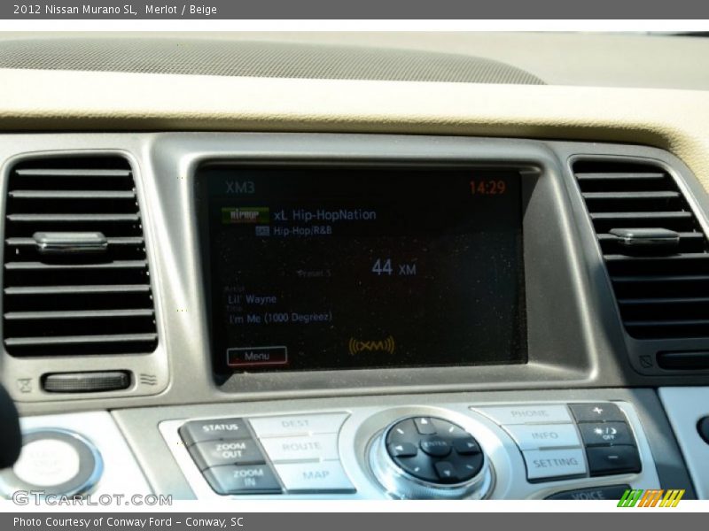 Merlot / Beige 2012 Nissan Murano SL