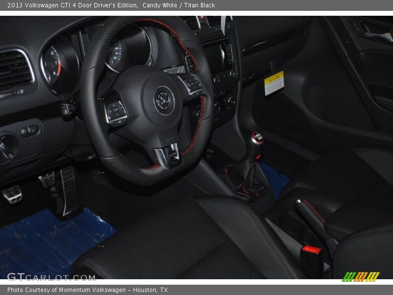 Candy White / Titan Black 2013 Volkswagen GTI 4 Door Driver's Edition
