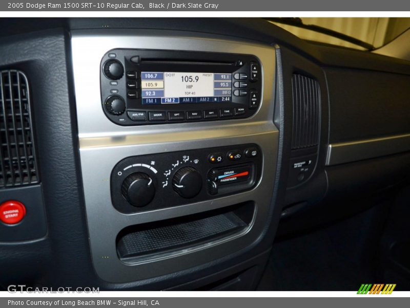 Controls of 2005 Ram 1500 SRT-10 Regular Cab