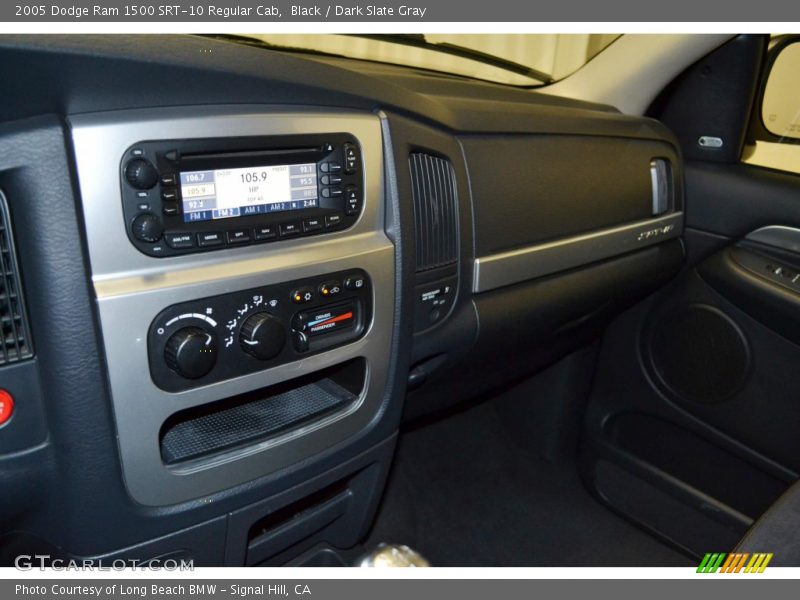 Black / Dark Slate Gray 2005 Dodge Ram 1500 SRT-10 Regular Cab