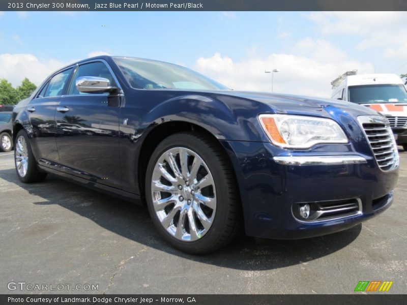 Jazz Blue Pearl / Motown Pearl/Black 2013 Chrysler 300 Motown
