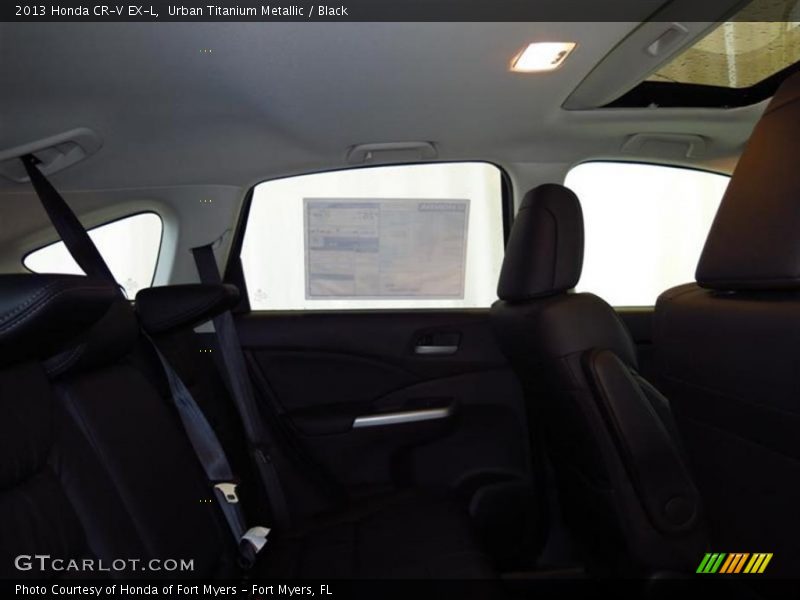 Urban Titanium Metallic / Black 2013 Honda CR-V EX-L