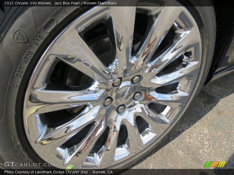 Jazz Blue Pearl / Motown Pearl/Black 2013 Chrysler 300 Motown