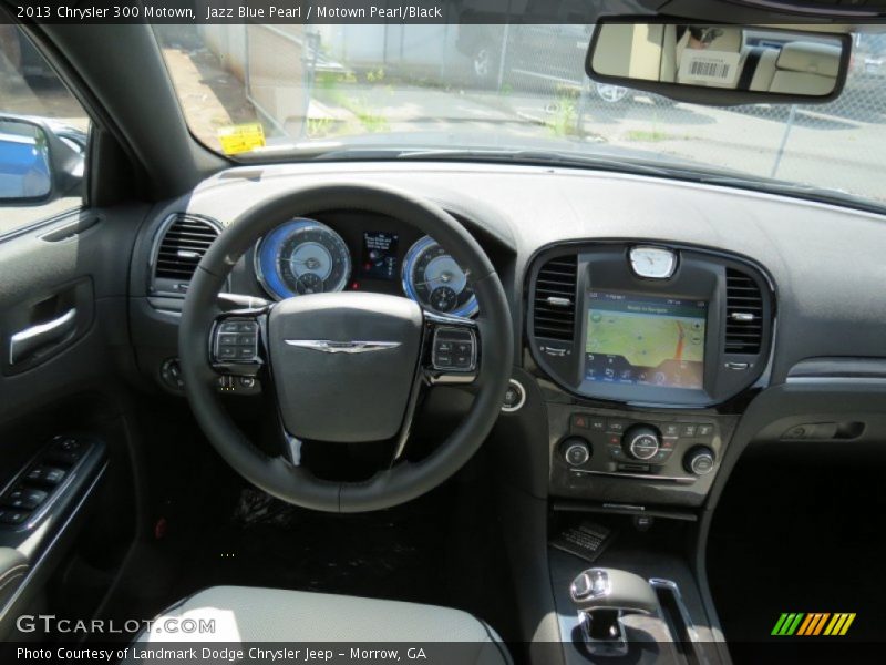 Jazz Blue Pearl / Motown Pearl/Black 2013 Chrysler 300 Motown